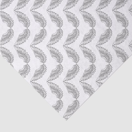 engel vleugels tissuepapier (Detail)