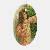 engel voor kerstbomen keramisch ornament (Rechts)