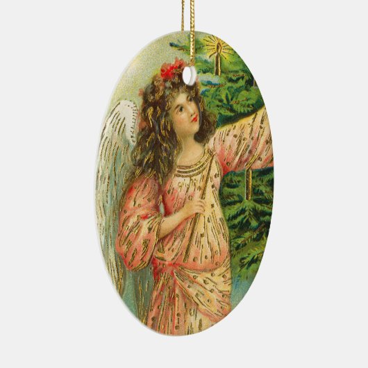  engel voor kerstbomen keramisch ornament (Rechts)