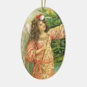 engel voor kerstbomen keramisch ornament (Links)