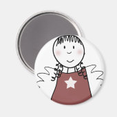 engel voor Kerstmis Magneet (Voorkant / Achterkant)