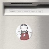 engel voor Kerstmis Magneet (Insitu (Vaatwasser))