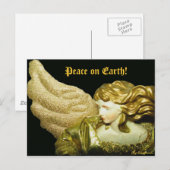 Engel, vrede op aarde!, door Emazevedo Briefkaart (Voorkant / Achterkant)