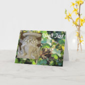 Engel Vrienden Leeg Kaart (Gele Bloem)