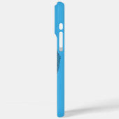 Engel zwart-blauw ontwerp Case-Mate iPhone case (Achterkant / Links)