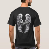 Engelachtig - Angel Wings T-shirt (Achterkant)