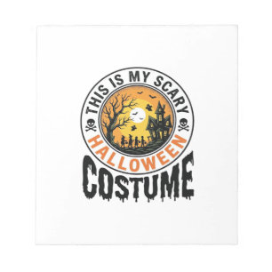 Engelachtig Halloween Kostuum Vintage Gravure Shir Notitieblok