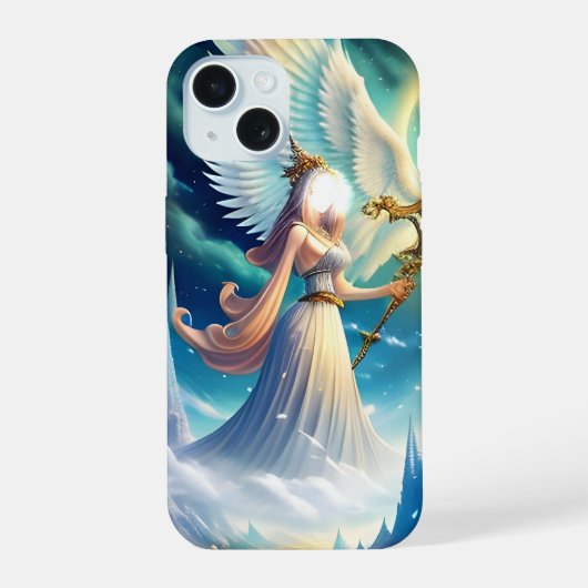 Engelachtig Landschap Twee iPhone 15 Case (Achterkant)