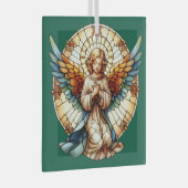 Engelachtig omkeerbaar glas-in-lood ornament (Voorkant Rechts)