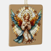 Engelachtig omkeerbaar glas-in-lood ornament (Rechts)