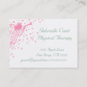 Engelachtig Visitekaartje (Achterkant)