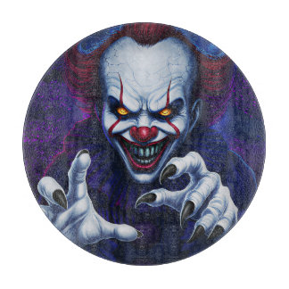 Engelachtige clown snijplank