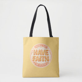 Engelachtige Faith Tote tas