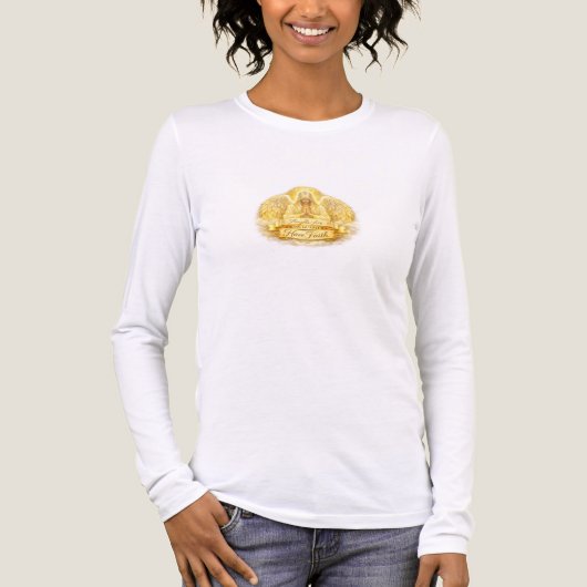 Engelachtige Geloofscollectie Tri-Blend Shirt (Voorkant volledig)