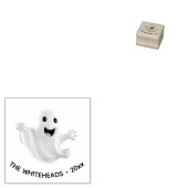Engelachtige Griezelfees Halloween Rubberstempel (Gestempeld)