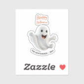 Engelachtige Griezelfees Halloween Sticker (Vel)