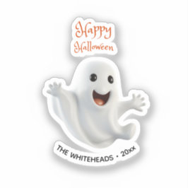 Engelachtige Griezelfees Halloween Sticker