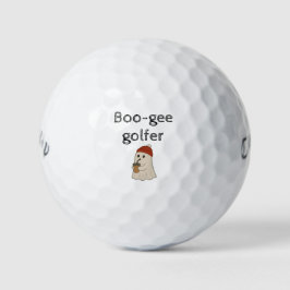 Engelachtige Griezige Lieve Geest Rode Beanie Hall Golfballen