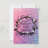 Engelachtige Halloween Geest 1e Verjaardagsfeestje Kaart (Voorkant)