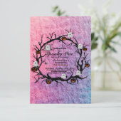 Engelachtige Halloween Geest 1e Verjaardagsfeestje Kaart (Staand voorkant)