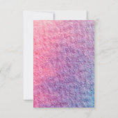 Engelachtige Halloween Geest 1e Verjaardagsfeestje Kaart (Achterkant)