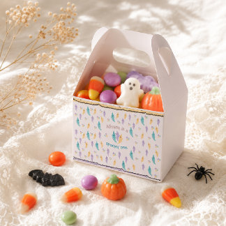 Engelachtige Halloween Geest Eerste Verjaardag Bedankdoosjes