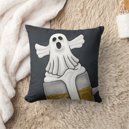 Engelachtige Halloween Geest  Kussen