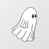 Engelachtige Halloween Geest Raamsticker (Vel)