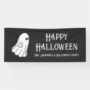 Engelachtige Halloween Geest Spandoek