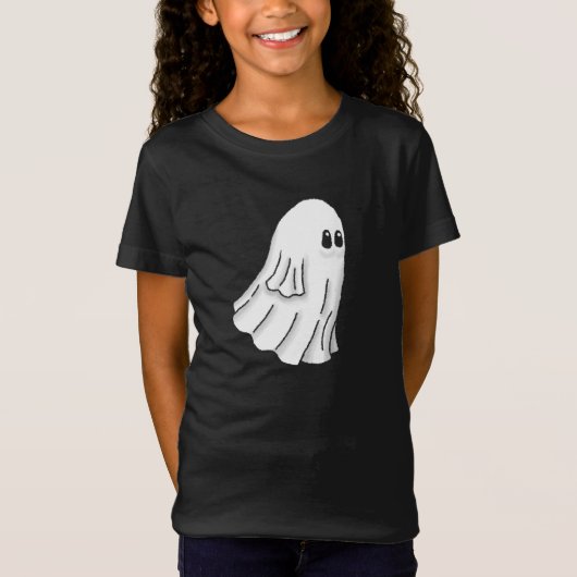 Engelachtige Halloween Geest T-shirt (Voorkant)