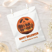 Engelachtige Halloween jack o'lantern feest snoep Bedankzakje (Geknipt)