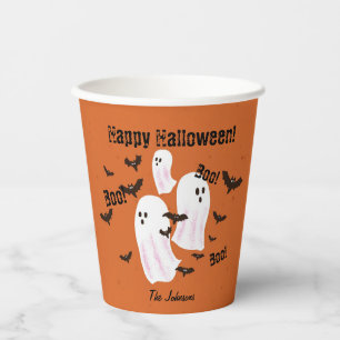 Engelachtige Halloween Kinderen Papier Feest Papieren Bekers