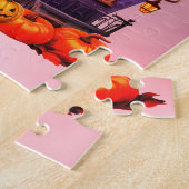 Engelachtige Halloween puzzel (Zijkant)