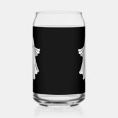 Engelachtige Halloween-spook Blikvorm Glas (Links)