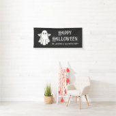 Engelachtige Halloween-spook Spandoek (Insitu)