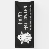 Engelachtige Halloween-spook Spandoek (Verticaal)