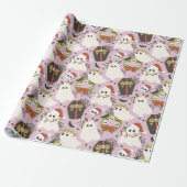 Engelachtige Kerstmis Cadeaupapier (Uitgerold)