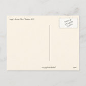 Engelachtige Kerstmis van de Musicus Feestdagenkaart (Achterkant)