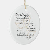 Engelachtige knuffel ornament voor dochter (Rechts)