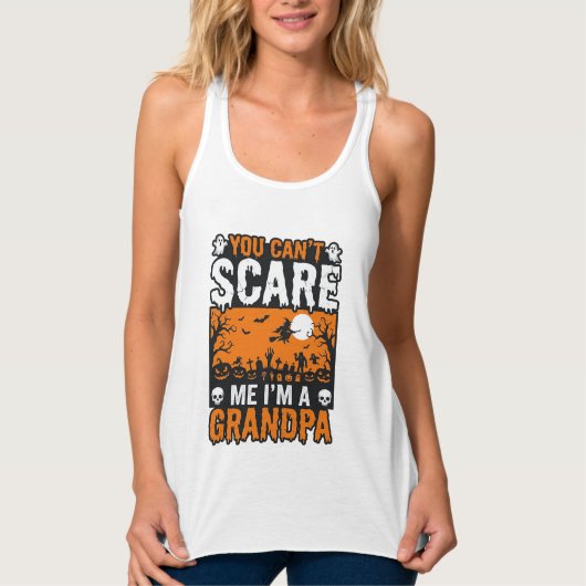 Engelachtige Opa Vintage Halloween Shirt Ontwerp_1 (Voorkant)