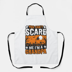 Engelachtige Opa Vintage Halloween Shirt Ontwerp_1 Schort