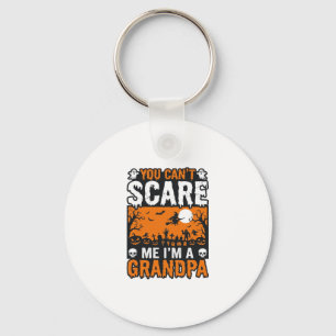 Engelachtige Opa Vintage Halloween Shirt Ontwerp_1 Sleutelhanger