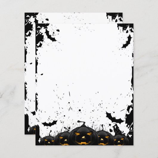 Engelachtige Pompoenen  (Voorkant / Achterkant)