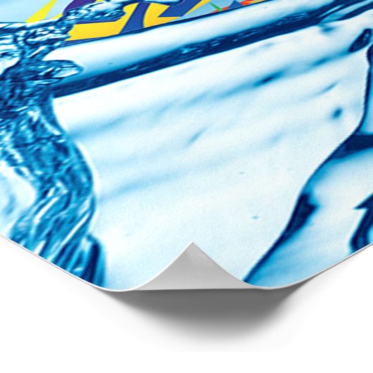 Engelachtige Robot Poster (Hoek)