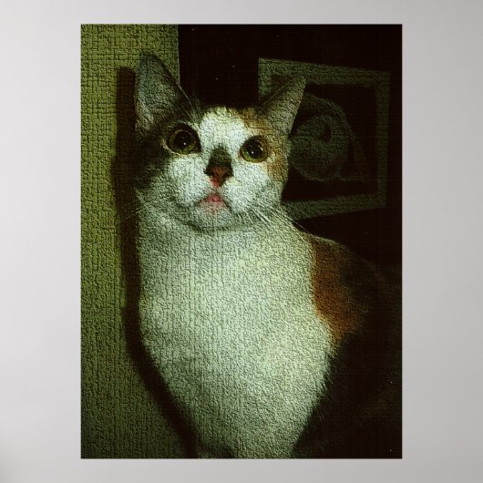 Engelachtige schatje poster (Voorkant)