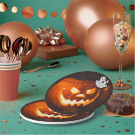 Engelachtige Spook Halloween Papieren Bordje