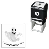 Engelachtige Spook Halloween Zelfinktende Stempel (In situ)