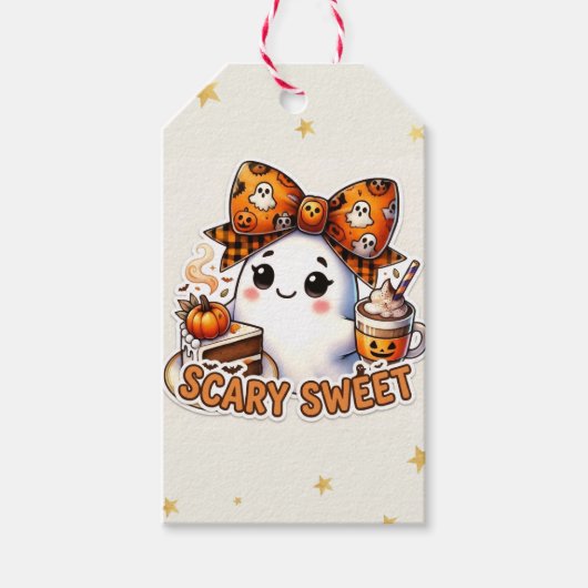 Engelachtige Verschrikkelijke Geest Cadeaulabel (Voorkant)
