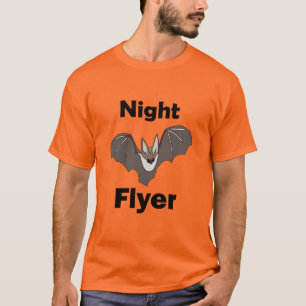 Engelachtige Vleermuis Nachtvlieger T-shirt