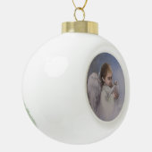 Engelachtige Zegeningen Keramische Bal Ornament (Links)